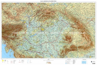 Karpatský oblúk 78x112cm všeobecnogeografická lamino zapichovacia bez rámu